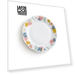 Комплект из 4-х тарелок десертных LaRedoute