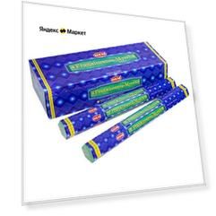 Благовония палочки HEM Ладан Мирра Frankincense Myrrh 120 шт