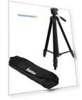Трипод напольный Hama Profil Duo 150 3D черный