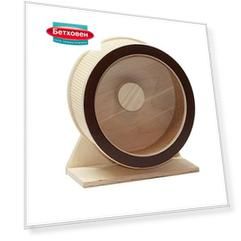 Колесо для грызунов DoradoWooD деревянное 30 см