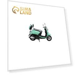 Скутер VENTO RETRO 150, 49cc, сигнализация, кофр, мятный