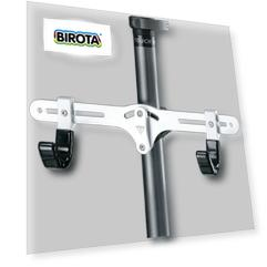 Дополнительный кронштейн для велосипеда к стенду Topeak Dual-Touch THIRD HOOK TW004 (серебристый / черный нижний)