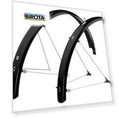 Комплект крыльев SKS BLUEMELS 28" (черный 65 мм)