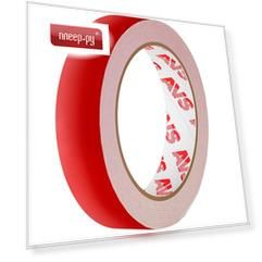 Клейкая лента двусторонняя AVS SCH-016 22mm x 5m вспененная основа White A07715S