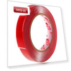 Клейкая лента двусторонняя AVS SCH-028 12mm x 5m акриловая основа Transparent A40224S