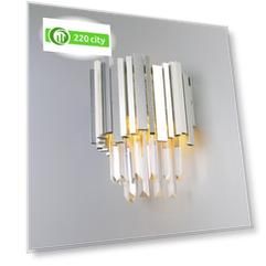 Bogate's Настенный светильник с хрусталём 340/1 Strotskis (308/1)