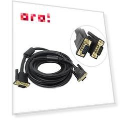 Кабель для монитора VGA 15m/15m 5.0м. Vention DAEBJ