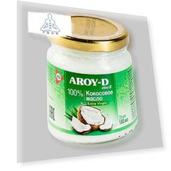 Кокосовое масло Extra Virgin AROY-D (450 мл)