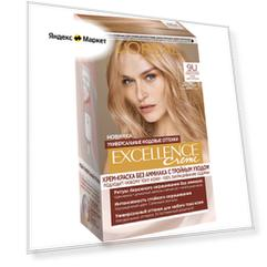 L'Oreal Paris Excellence Creme Universal Nudes крем-краска для волос без амиака, 9U универсальный очень светло-русый