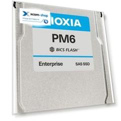 Накопитель SSD 2.5&#039;&#039; Toshiba KPM61RUG960G KIOXIA PM6-R, 960GB, SAS 22.5Gbit/s, BiCS FLASH TLC, 4150/1450 MB/s, 595K/75K IOPS, MTTF 2.5M