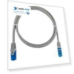 Кабель патч-корд U/UTP 6 кат. 1.5м NIKOMAX NMC-PC4UE55B-ES-015-C-GY Essential Line, 2хRJ45/8P8C, T568B, Molded, BC (чистая медь), 25AWG (7x0,175мм), L