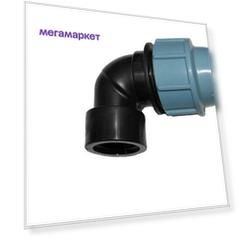 Переходник ПЭ Unidelta Т-020868 н/р 1 1/4", DN32", PN10, черный