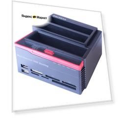 Док-станция PALMEXX 893U3 для жёстких дисков HDD 2.5"/3.5" 1*IDE+2*SATA USB3.0 OTC