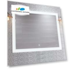 Зеркало Cersanit LED 030 design 100, с подсветкой, сенсор на зеркале