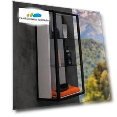Полка Armadi Art Loft белая, 75 см