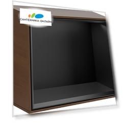 Полка Villeroy & Boch Finion G580PDGN walnut veneer, black matt lacquer
