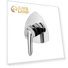 Смеситель для душа Lemark Mars LM3523C, однорычажный, встроенный, без лейки, хром