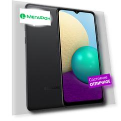 Смартфон Samsung Galaxy A02 32GB Черный, Б/У, состояние - отличное