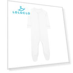 Комбинезон на кнопках (9-12м Молочный) LOLOCLO