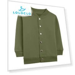 Бомбер для малышей (9-12м Оливковый) LOLOCLO