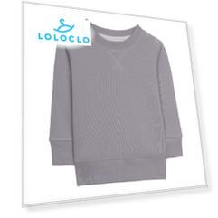 Свитшот с кнопками (6-9м Пепельный) LOLOCLO