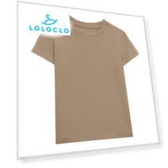 Футболка прямого кроя (4-5 Бежевый) LOLOCLO
