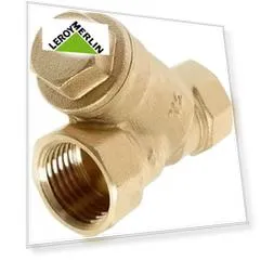Фильтр косой 400-500 мкм 1/2" латунь