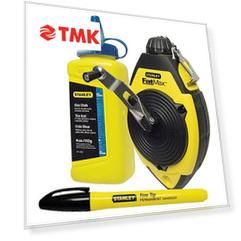 Комплект Stanley шнур разметочный 30м + меловой порошок 115гр  0-47-681