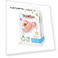 YOKOSUN Подгузники Premium M (5-10 кг), 62 шт. 0.013