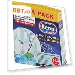 Таблетки для ПММ Reon reon 03-007 all in 1 150шт