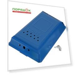 Ящик почтовый 00-00001134, синий, с китайским замком