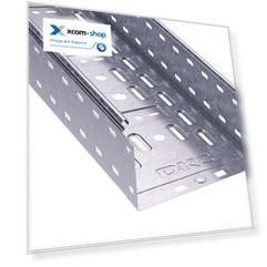 Лоток листовой перфорированный DKC 35343ZL (ШxВxД) 200x100x3000 мм, сталь, цинк-ламель, "S5 Combitech" (уп/4 шт)