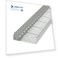 Лоток листовой перфорированный DKC 35344ZL (ШxВxД) 300x100x3000 мм, сталь, цинк-ламель, "S5 Combitech" (уп/4 шт)