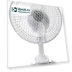 Вентилятор настольный Centek CT-5003 Gray 19см серый