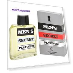 Одеколон мужской MEN'S SECRET PLATINUM, 95 мл 7097977