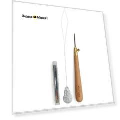 Набор для ковровой техники Hobby Nurge (иглы 1.20, 1.60, 2.20 мм + нитевдеватель)