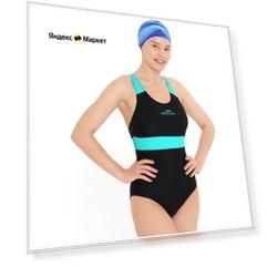 Купальник 25DEGREES Triumph, размер 50(XL), черный/зеленый