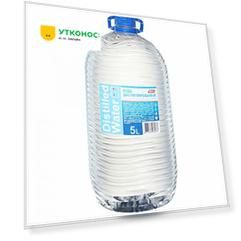 Вода дистиллированная tekom Distilled water 5 л