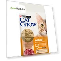 Purina Cat Chow Adult Duck / Сухой корм Пурина Кэт Чау для взрослых кошек с уткой