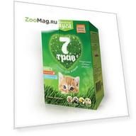 Травка для кошек 7 трав (лоток)