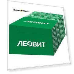 Злаковый батончик  Худеем за неделю (Леовит) Омега-3 и омега-6 в белой глазури Яблоко с семенем льна