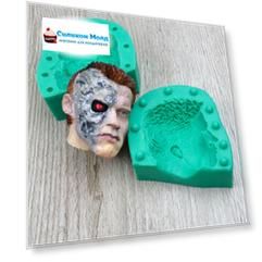 Силиконовый молд Терминатор 3D