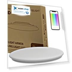 Светильник потолочный Xiaomi Yeelight Arwen Ceiling Light 550C YXDS0320004WTEU умный, с RGB подсветкой, 2700-6500K, 4500lm