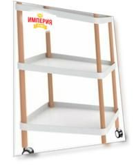 Журнальный столик Loftyhome Cedar White (263H-W)