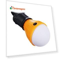 ЧИНГИСХАН Светильник кемпинговый подвесной, 3 LED, 2Вт, 3*АAА, 11.5х5х5см , пластик