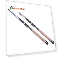 AZOR FISHING Спиннинг "Рефлектор", телескоп., файбергласс, 2,4м, тест 50-150гр, 2 цвета
