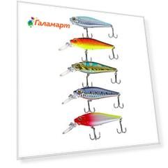 AZOR FISHING Воблер "Икс Бейт", SS, 13,5гр, 95мм, 0,2-2м, 5 цветов