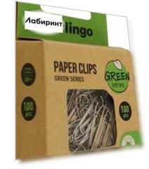 Скрепки Green Series, 28 мм, 100 штук