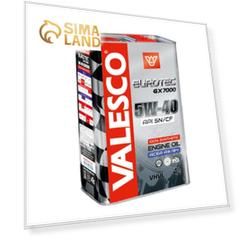 Масло синтетическое VALESCO EUROTEC GX 7000 5W-40 API SN/CF, 4 л