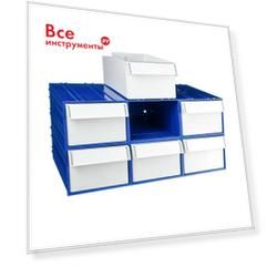 Пластиковый короб СТЕЛЛА-ТЕХНИК C-2-К6-синий-белый
